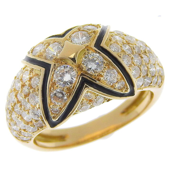 楽天市場】【返品OK】合計約1.3ct 天然ダイヤ リング 14号 K18YG 