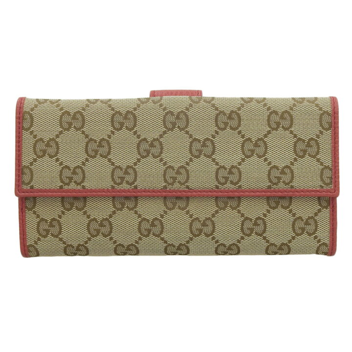 楽天市場】返品OK】グッチ 二つ折り 長財布 231841 GGキャンバス  