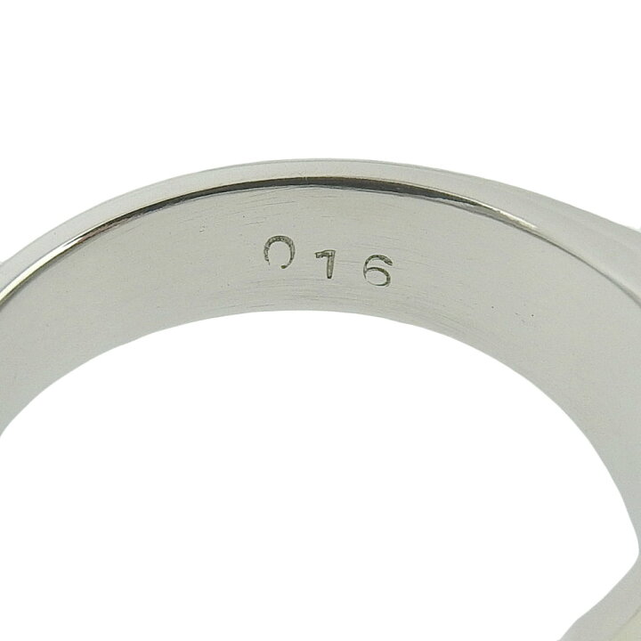 楽天市場】【返品OK】0.16ct 天然ダイヤ 印台 リング 13号 Pm850 新品 