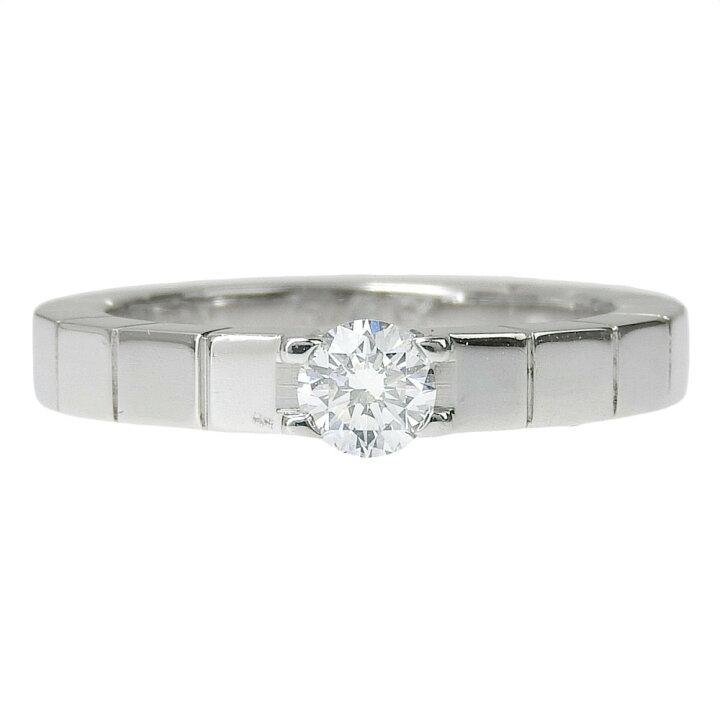 楽天市場】【返品OK】D/VVS2/VG 0.23ct カルティエ ラニエール リング 