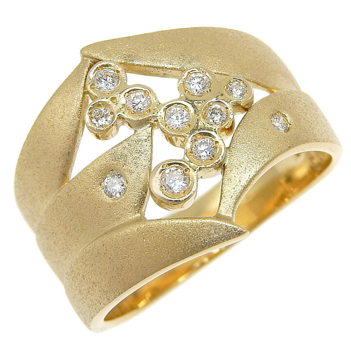 楽天市場】【返品OK】水野薫子 合計0.13ct 天然ダイヤ リング 12号  