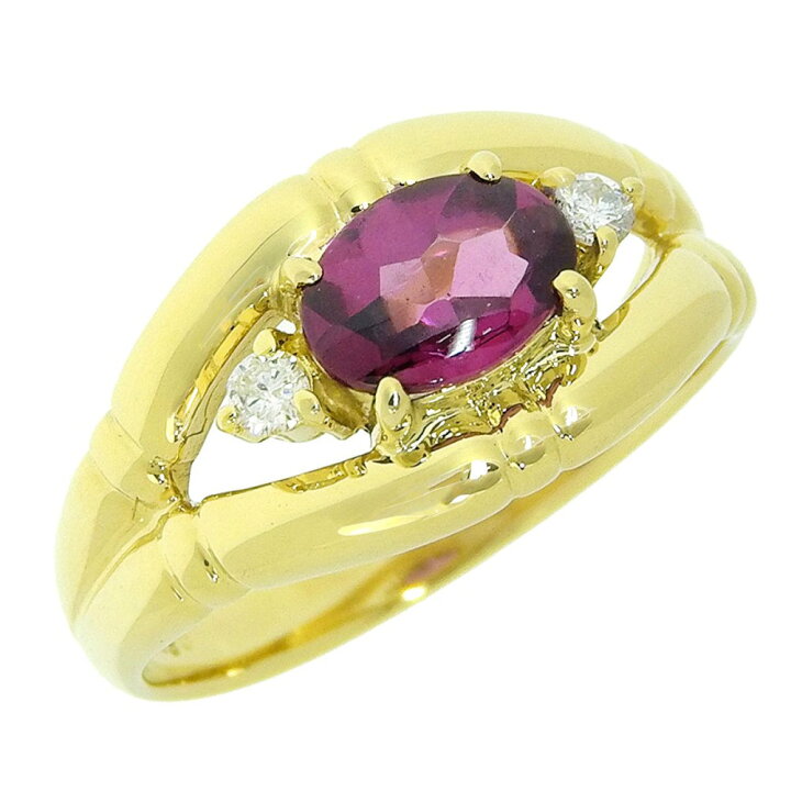 楽天市場】【返品OK】0.90ct 天然ロードライトガーネット リング 12号  
