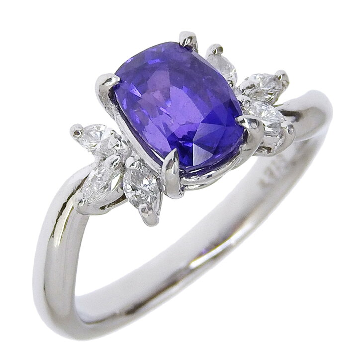 楽天市場】【返品OK】1.915ct 天然サファイア リング 10号 Pt900 新品 