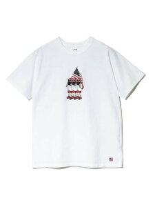 �ySALE�^40%OFF�zMODEM DESIGN/���f���f�U�C�� USATee -�t���b�O��������- (MENS) GSC MENS SELECT �S�[�X���[�L�����o�� �g�b�v�X �J�b�g�\�[�ET�V���c �u���b�N �z���C�g�yRBA_E�z[Rakuten Fashion]