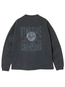 �ySALE�^40%OFF�zNUTMEG/�i�c���O ���i���� BIG L/S TEE (MENS) GSC MENS SELECT �S�[�X���[�L�����o�� �g�b�v�X �J�b�g�\�[�ET�V���c �u���[ �O���[�yRBA_E�z�y���������z[Rakuten Fashion]