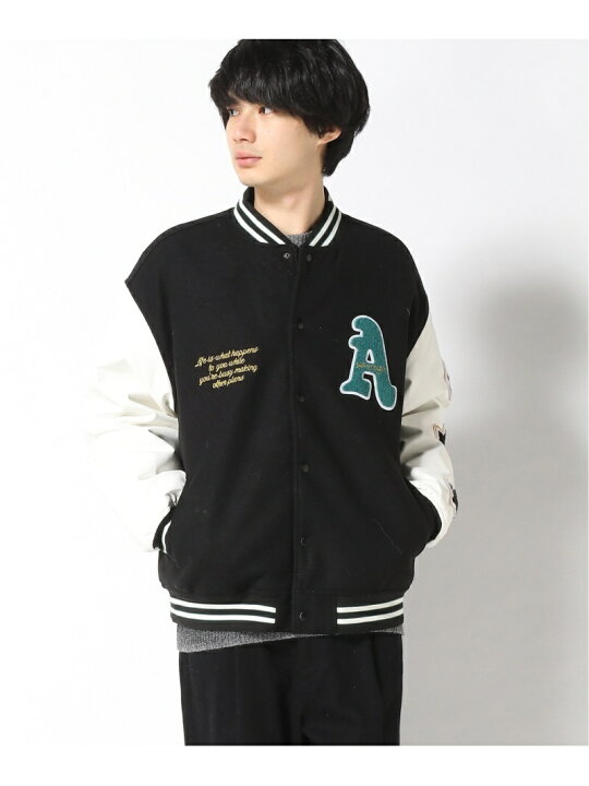 楽天市場】【SALE／30%OFF】(M)JACKROSE/JE ワッペンスタジャン 