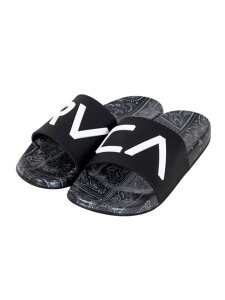 RVCA/���[�J LOGO BANDANA SANDAL SELECT BRANDS �W���b�N���[�Y �V���[�Y�E�C �T���_�� �u���b�N�y���������z[Rakuten Fashion]