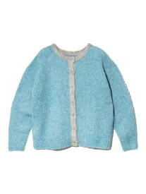 le colis/ルコリ ブークレーニットカラーMIX (WOMENS) GSC WOMENS SELECT ゴースローキャラバン トップス パーカー・フーディー ブルー オレンジ【送料無料】[Rakuten Fashion]