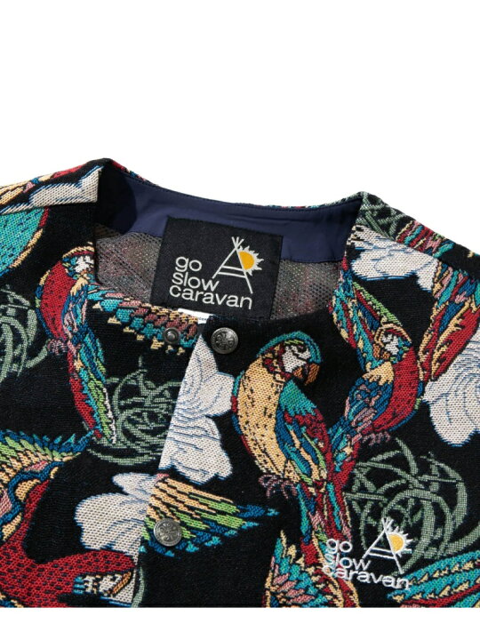楽天市場】【SALE／30%OFF】go slow caravan/(M)ゴブラン総柄ベスト go 