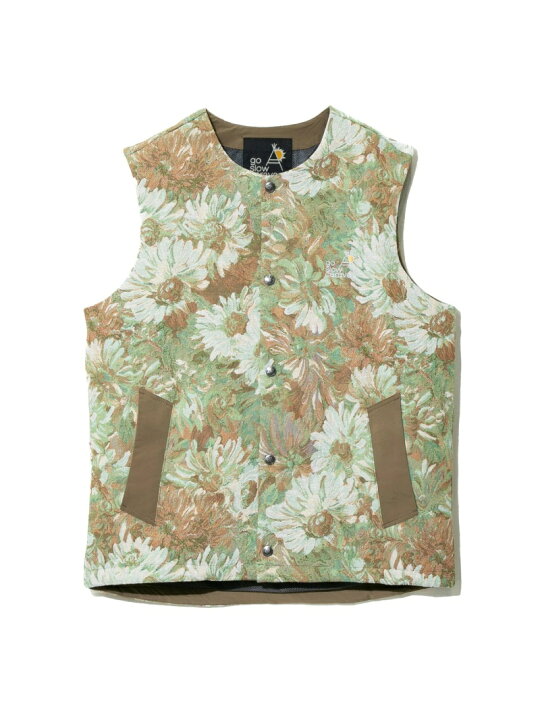楽天市場】【SALE／30%OFF】go slow caravan/(M)ゴブラン総柄ベスト go 