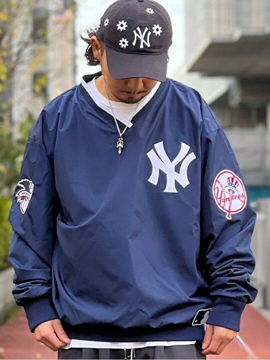 楽天市場】(M)FANATICS/MLB-メッシュナイロンVネックJK Fanatics 