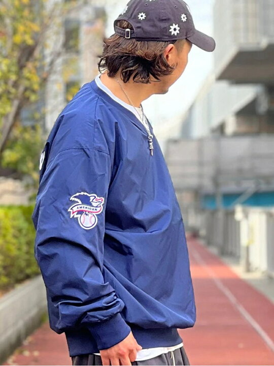 楽天市場】(M)FANATICS/MLB-メッシュナイロンVネックJK Fanatics 