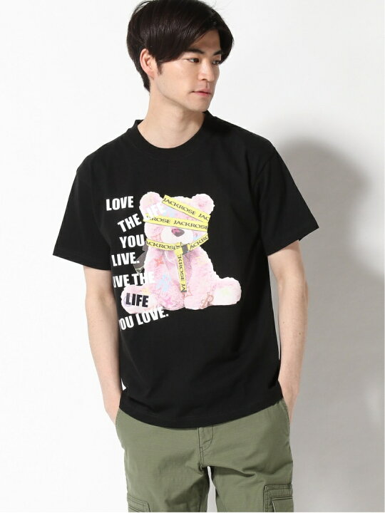 楽天市場】【SALE／30%OFF】(M)JACKROSE/JE-MONOGRAM BEAR SSTEE  