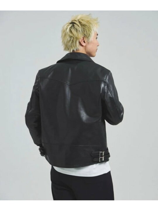 楽天市場】JE-BUFFARO CALF LEATHER DOUBLE RIDERS JACKET 2025(MENS 