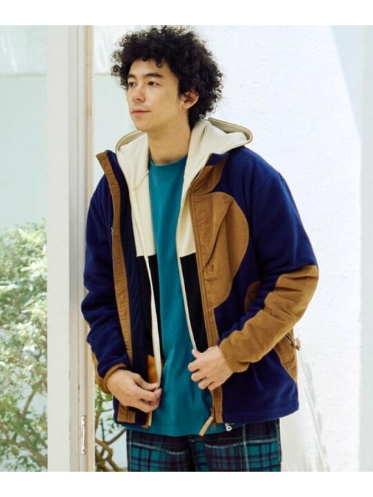 楽天市場】【SALE／40%OFF】マイクロフリース×コーデュロイ (MENS) go 