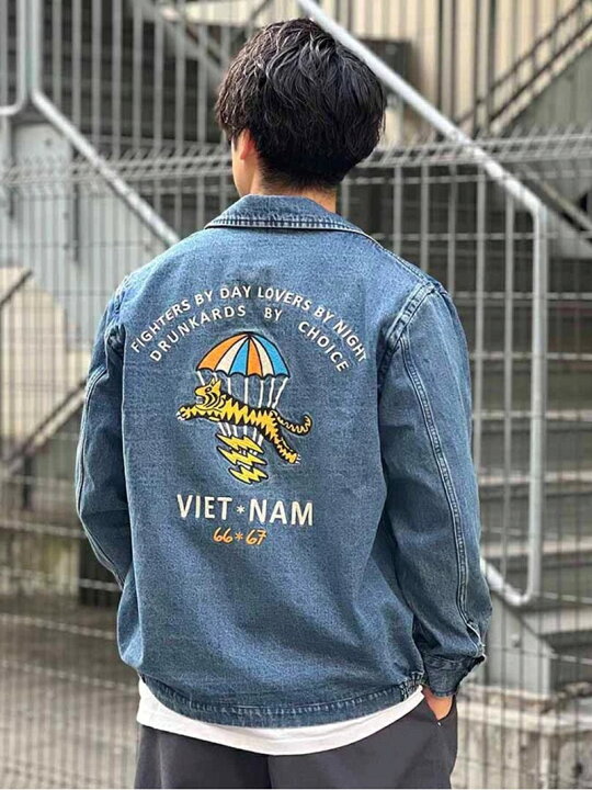 楽天市場】(M)JACKROSE/HOUSTON/ヒューストン VIETNAM JACKET HOUSTON  