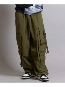 GA WASHER-TECHNO PANTS(MENS) GALLIS ADDICTION �W���b�N���[�Y �p���c ���̑��̃p���c �J�[�L�O���[�� �u���b�N�y���������z[Rakuten Fashion]