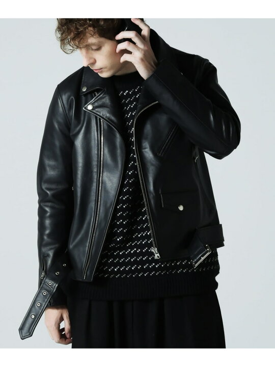 楽天市場】(M)JACKROSE/JE COW OIL LEATHER D RIDERS JACKROSE 