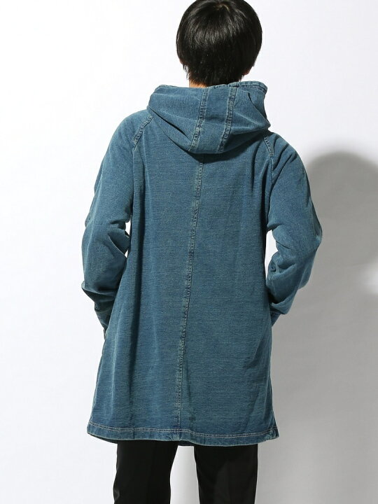 楽天市場】AOZORA/(M)AO インディゴフードコンチョコート AOZORA BLUE 