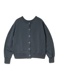 ScoLar/スカラー 刺繍裏毛CD (WOMENS) GSC WOMENS SELECT ゴースローキャラバン トップス カーディガン ブラック グレー【送料無料】[Rakuten Fashion]