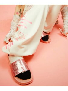Candy Galfy/�L�����f�B�[�K���t�B�[ �L����FANCY�T���_�� SELECT BRANDS �W���b�N���[�Y �V���[�Y�E�C �T���_�� �s���N �u���b�N �p�[�v���y���������z[Rakuten Fashion]