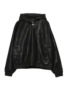 FUBU/�t�u Faux Leather Short Hooded Jacket(MENS) SELECT BRANDS �W���b�N���[�Y �W���P�b�g�E�A�E�^�[ ���̑��̃W���P�b�g�E�A�E�^�[ �u���b�N�y���������z[Rakuten Fashion]
