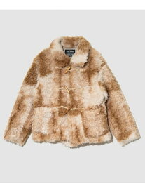 【SALE／30%OFF】CUBE SUGAR/キューブシュガー カーリーファートグル釦JK (WOMENS) GSC WOMENS SELECT ゴースローキャラバン ジャケット・アウター その他のジャケット・アウター ブラウン グレー【RBA_E】【送料無料】[Rakuten Fashion]