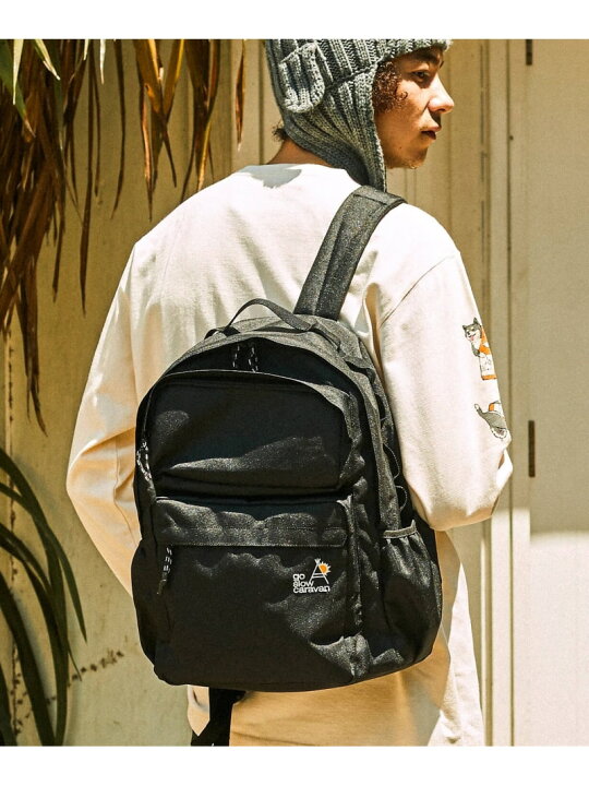 楽天市場】【SALE／30%OFF】go slow caravan/(U)ダブルポケットバッグ 