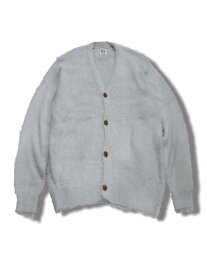 【SALE／40%OFF】ROUGH TRADEシャギーVネックニットカーディガン(MENS)(WOMENS) CORISCO サンコーバザール トップス カーディガン グレー【RBA_E】【送料無料】[Rakuten Fashion]