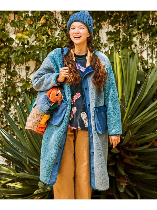楽天市場】【SALE／30%OFF】go slow caravan/(W)ボアスタンドコート go  