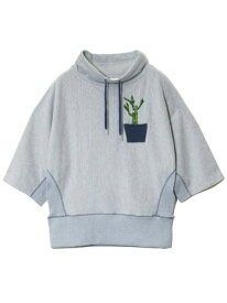 【SALE／30%OFF】裏起毛ハイネックドルマンプルオーバー (WOMENS) go slow caravan ゴースローキャラバン トップス スウェット・トレーナー ブラック グリーン ベージュ グレー【RBA_E】【送料無料】[Rakuten Fashion]