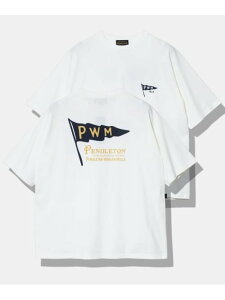 PENDLETON/�y���h���g�� Back Print Tee (MENS) GSC MENS SELECT �S�[�X���[�L�����o�� �g�b�v�X �V���c�E�u���E�X �u���b�N �z���C�g�y���������z[Rakuten Fashion]