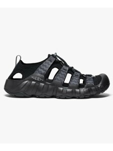 KEEN/�L�[�� HYPERPORT H2 (MENS) KEEN �S�[�X���[�L�����o�� �V���[�Y�E�C �T���_�� �u���b�N �z���C�g�y���������z[Rakuten Fashion]