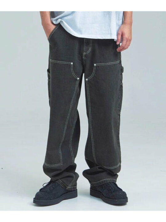 楽天市場】JE-ビンテージ加工・ダブルニーデニムパンツ(MENS) JACKROSE 