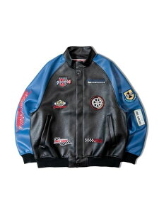 FIRST DOWN/�t�@�[�X�g�_�E�� RACING JKT(MENS) SELECT BRANDS �W���b�N���[�Y �W���P�b�g�E�A�E�^�[ �u���]���E�W�����p�[ �u���b�N�y���������z[Rakuten Fashion]