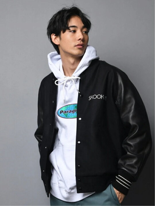 楽天市場】SKOOKUM×JEメルトンソデレザースタジャン JACKROSE ジャック 
