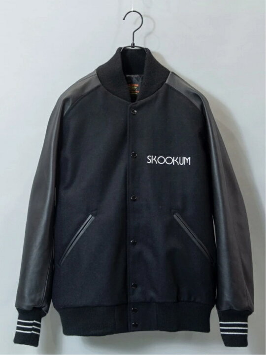 楽天市場】SKOOKUM×JEメルトンソデレザースタジャン JACKROSE ジャック 