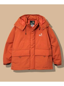 【SALE／50%OFF】go slow caravan/(M)撥水ナイロン ダウンパーカ GO SLOW CARAVAN ゴースローキャラバン ジャケット・アウター ダウンジャケット・ダウンベスト オレンジ カーキ ブラック【RBA_E】【送料無料】[Rakuten Fashion]