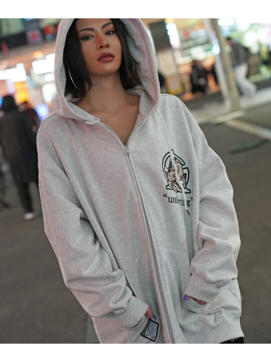 楽天市場】(M)GALLIS ADDICTION/GA×GALFY別注-12犬ジップパーカー 