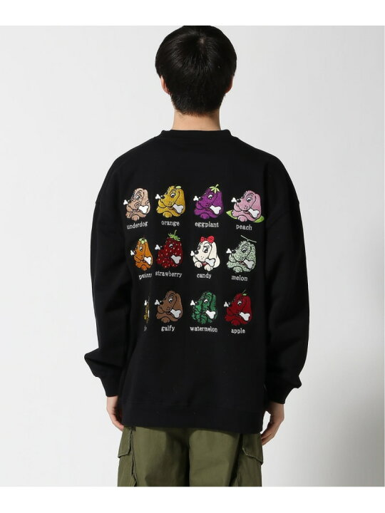楽天市場】(M)GALLIS ADDICTION/GA×GALFY別注-12犬クルースウェット 