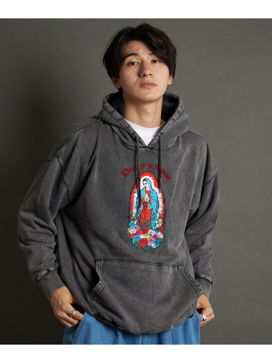 楽天市場】【SALE／50%OFF】(M)JACKROSE/JE-MARIA刺繍 HOODIE JACKROSE 