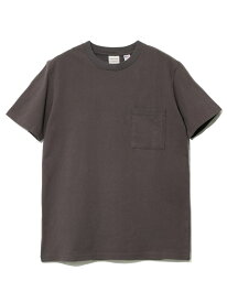 Goodwear/(M)ポケット付き S/S TEE Goodwear ゴースローキャラバン トップス カットソー・Tシャツ オレンジ グレー ネイビー グリーン ブラウン ブラック ホワイト[Rakuten Fashion]