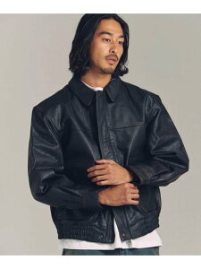 �ySALE�^30%OFF�z�ySKOOKUM×JACKROSE�zBUFFALO LEATHER A-2 JACKET(MENS) COLLABORATION �W���b�N���[�Y �W���P�b�g�E�A�E�^�[ ���̑��̃W���P�b�g�E�A�E�^�[ �u���b�N�yRBA_E�z�y���������z[Rakuten Fashion]