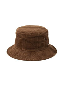 NEWERA/(U)Bucket-01 Corduroy NEW ERA ゴースローキャラバン 帽子 ハット ブラック ベージュ【送料無料】[Rakuten Fashion]