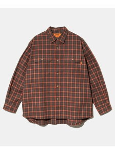 UNIVERSAL OVERALL/���j�o�[�T���I�[�o�[�I�[�� FLANNEL CHECK BOLD SHIRT (MENS) GSC MENS SELECT �S�[�X���[�L�����o�� �g�b�v�X �V���c�E�u���E�X �x�[�W���y���������z[Rakuten Fashion]