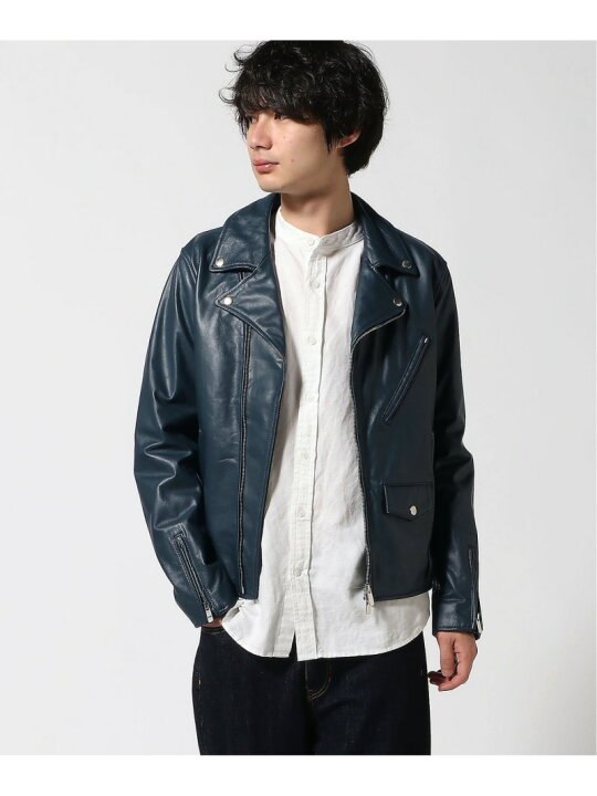 楽天市場】【SALE／40%OFF】(M)JACKROSE/JE 22.21 LAMB LEATHER DOUBLE 