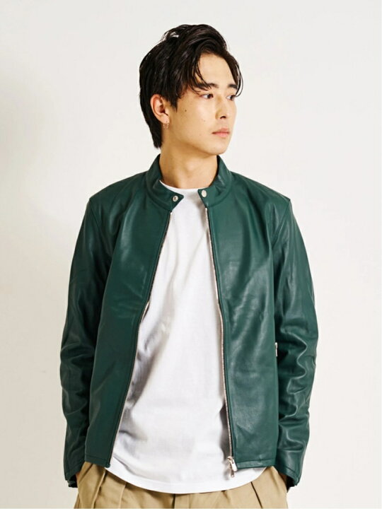 楽天市場】【SALE／40%OFF】JE 22.21 LAMB LEATHER SINGLE RIDERS 
