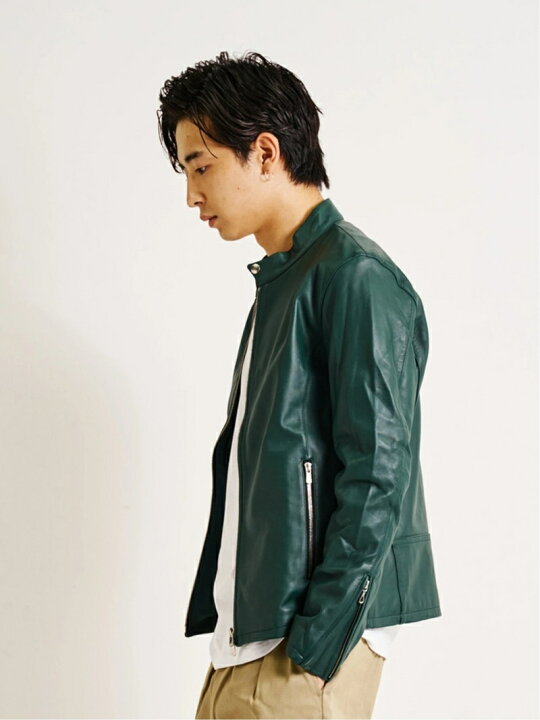 楽天市場】【SALE／40%OFF】JE 22.21 LAMB LEATHER SINGLE RIDERS 