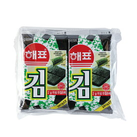 韓国味付け海苔 ヘピョ　カット 8切8枚×10袋