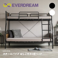 【即日発送＆日時指定可】 はしご付き 2段ベッド シングル セミダブル 梯子付き 二段ベッド コンパクト …